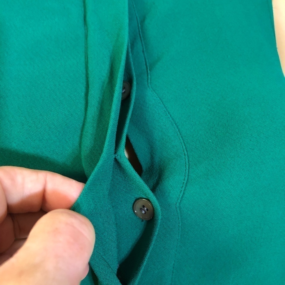J. CREW GREEN DRESS - Picture 7 of 9